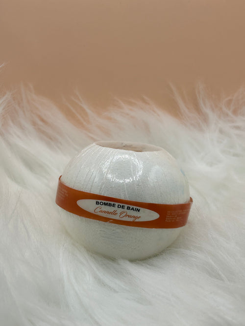 Bombe de bain Cannelle orange