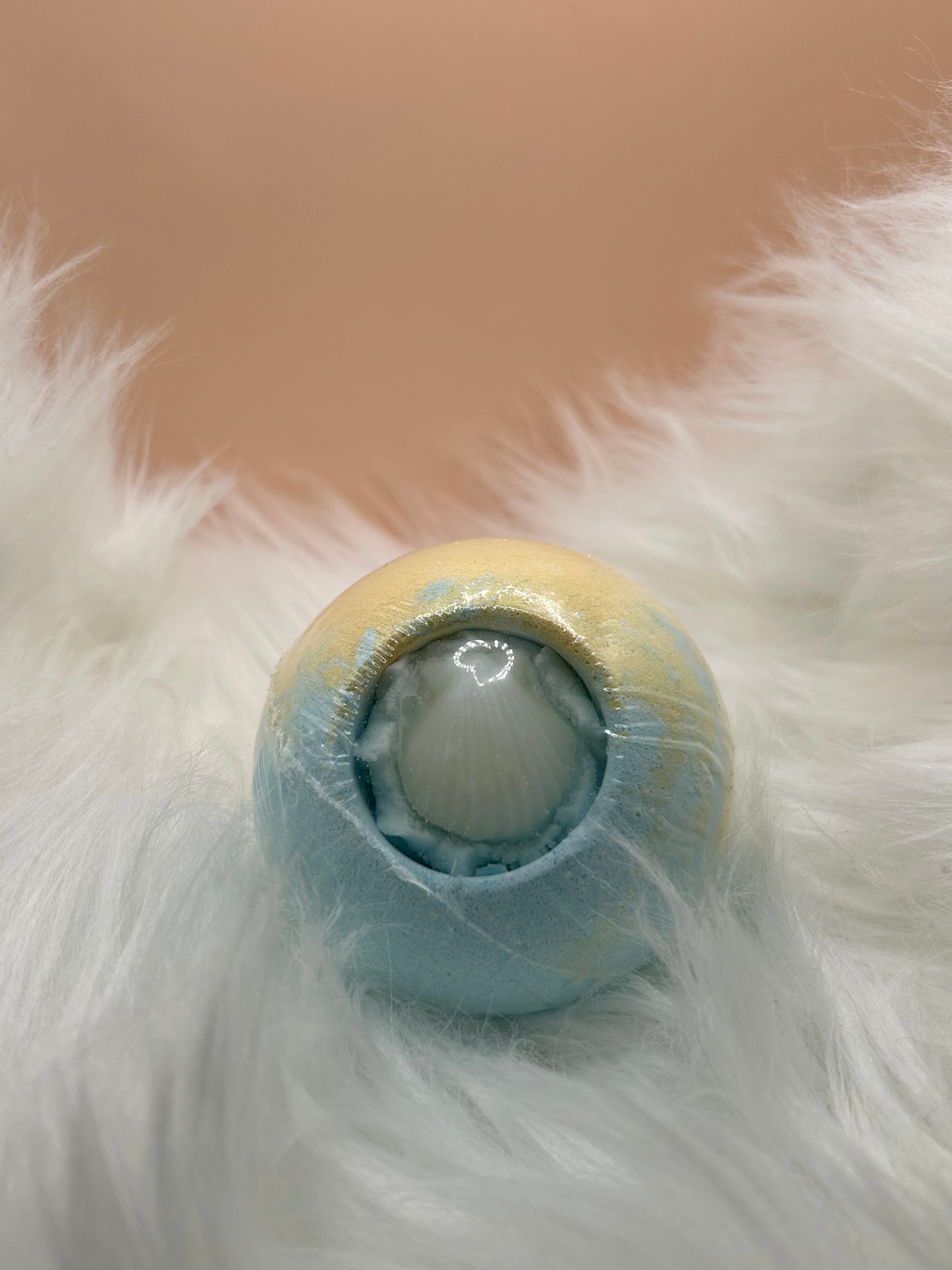Bombe de bain océan