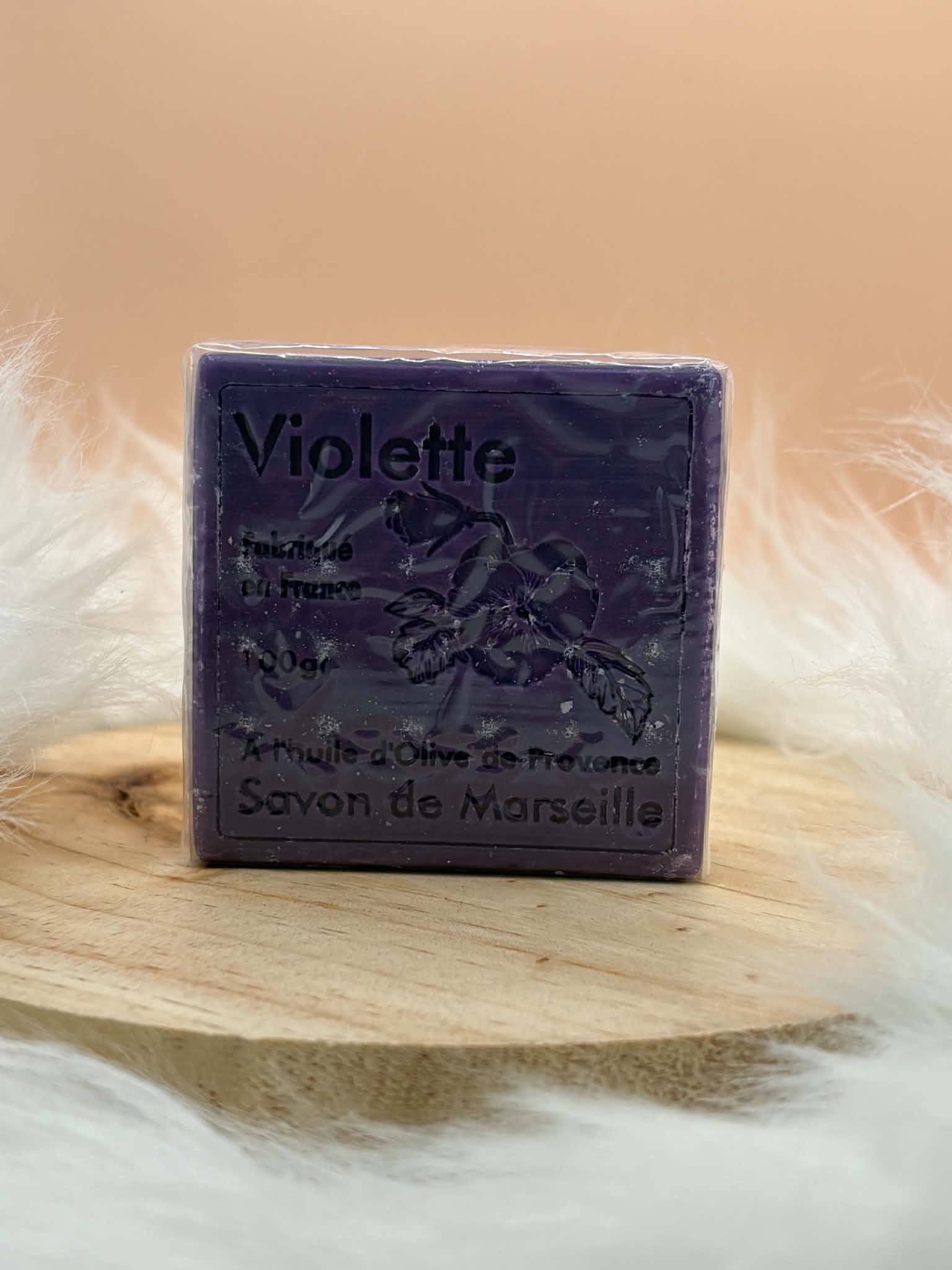 Savons de Marseille violette