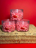 Chantilly de douche fraise