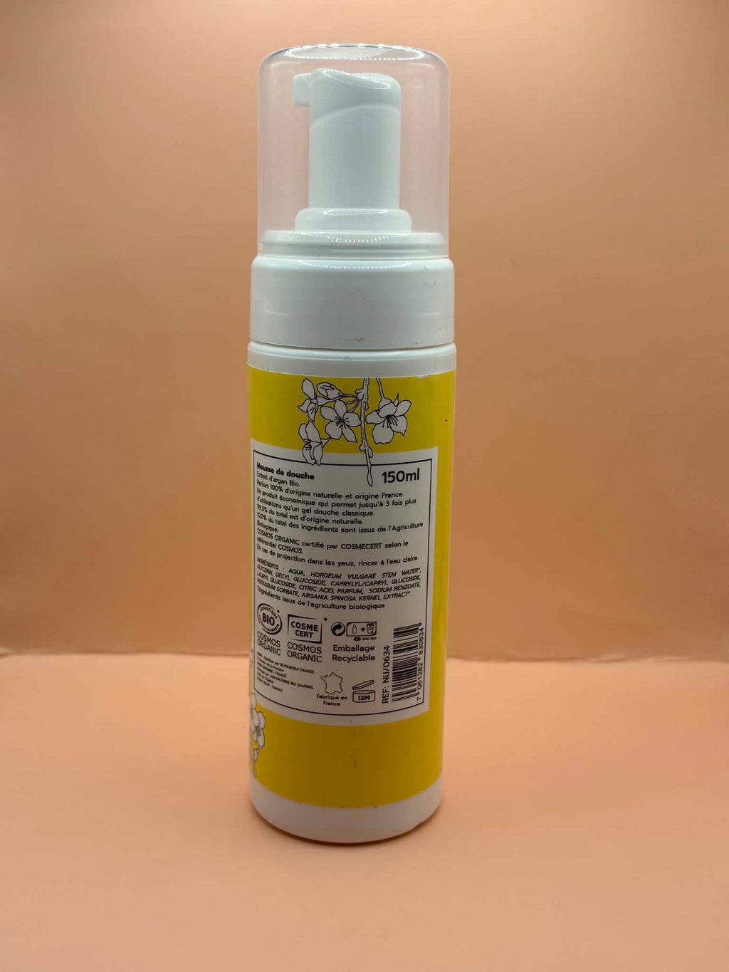 Mousse nettoyante miel calendula
