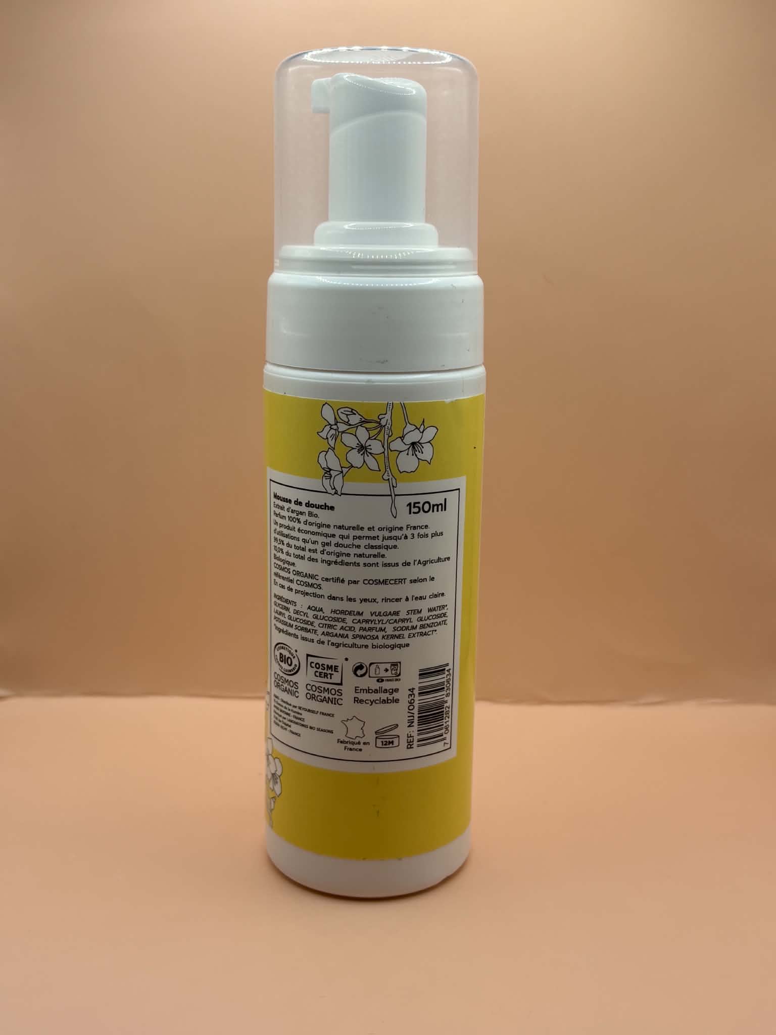 Mousse nettoyante miel calendula