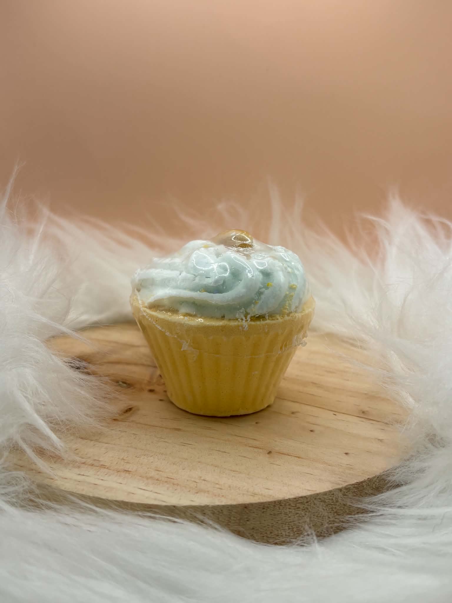 Cupcake de bain citron