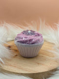 Cupcake de bain lavande