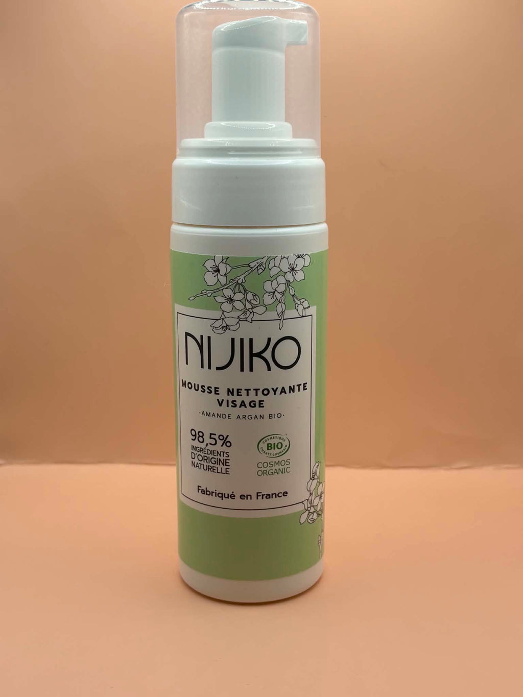 Mousse nettoyante visage Argan