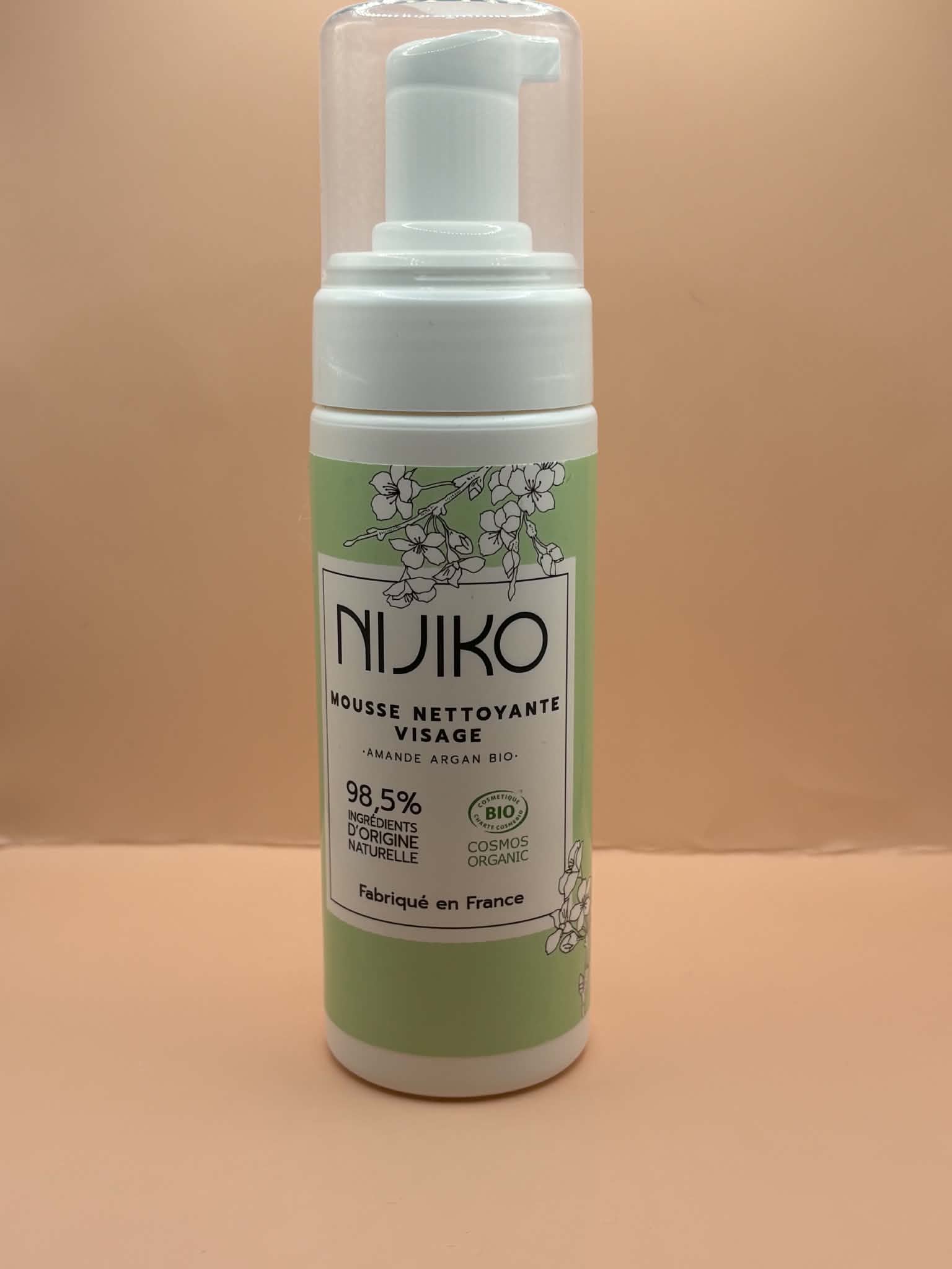 Mousse nettoyante visage Argan