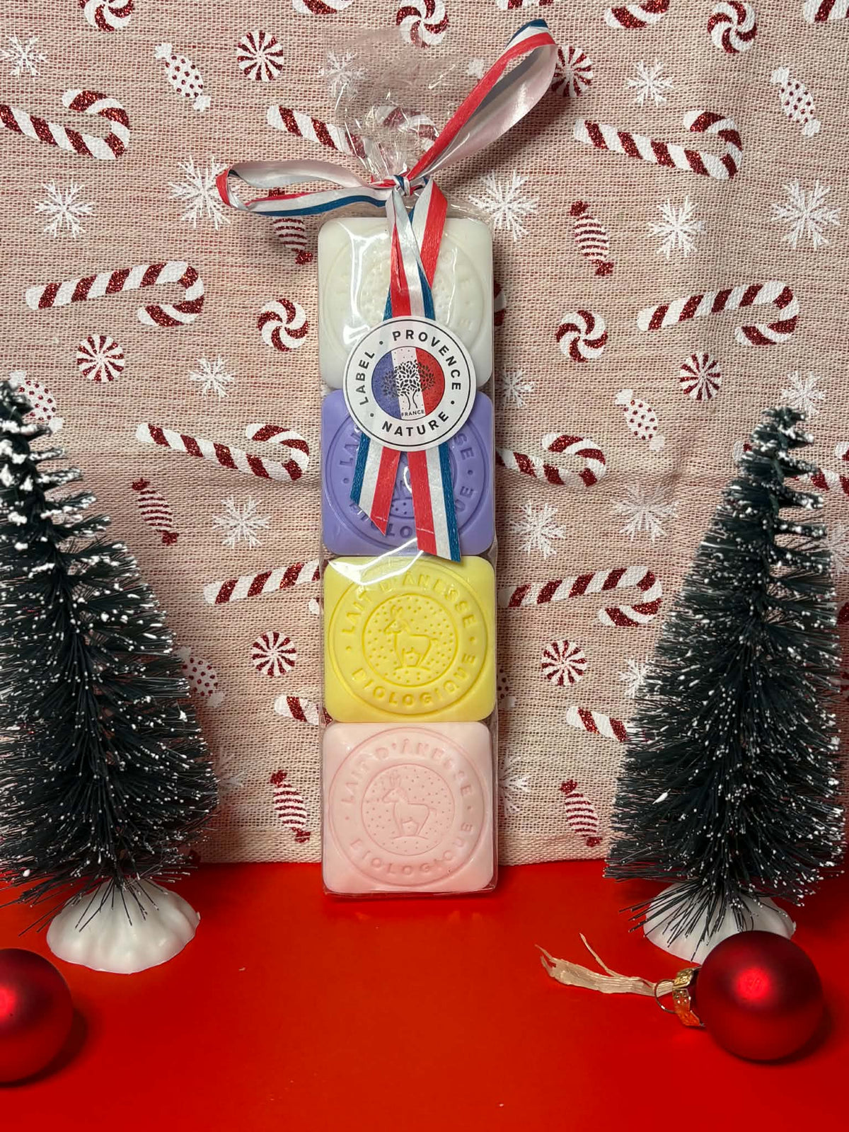 Coffret savon lait d’ânesse