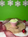 Cupcake de bain fraise