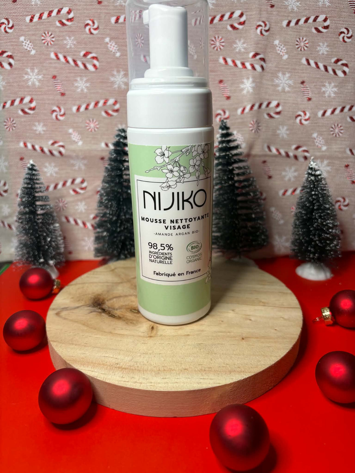 Mousse nettoyante visage Argan