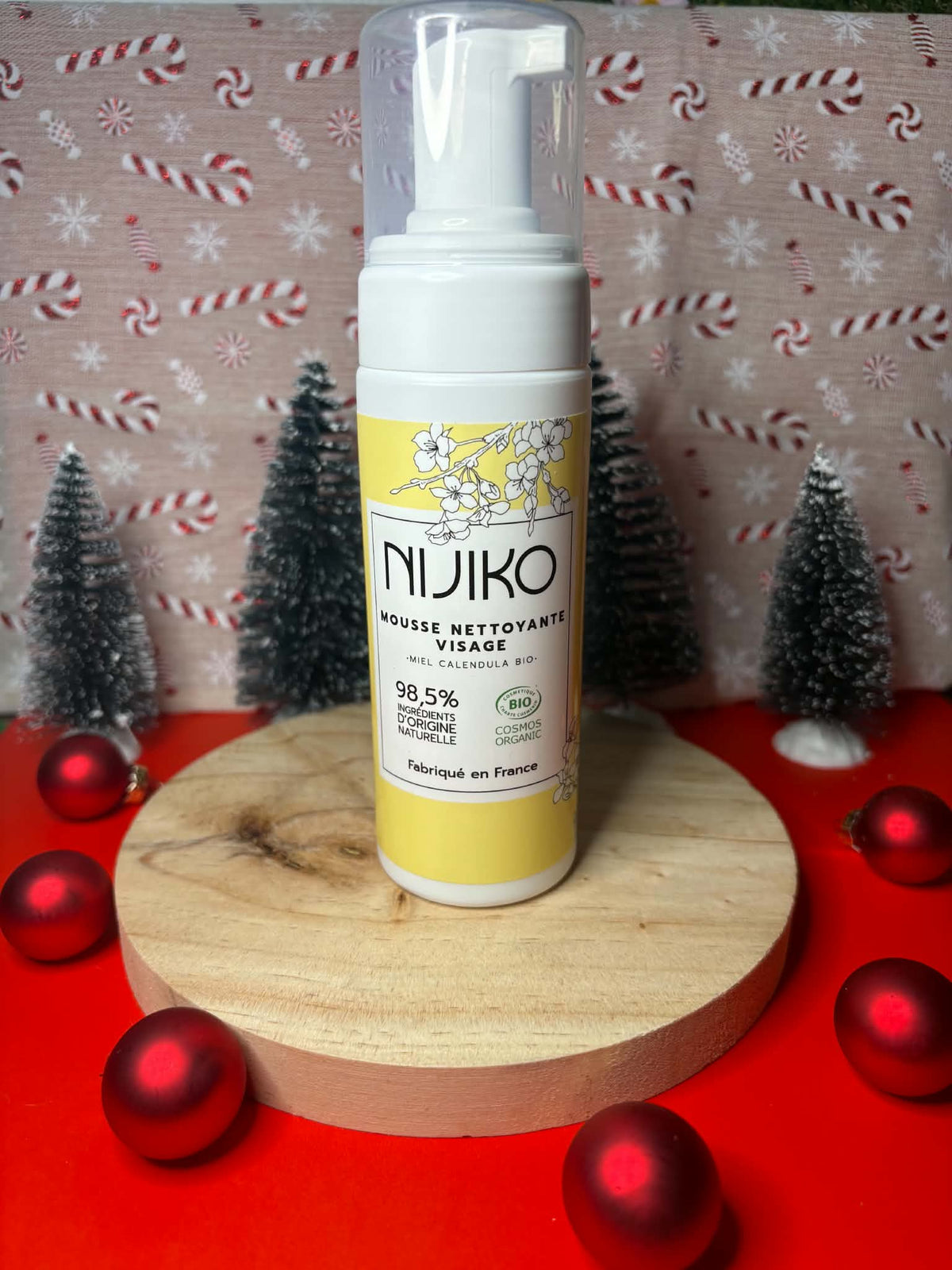 Mousse nettoyante visage miel calendula