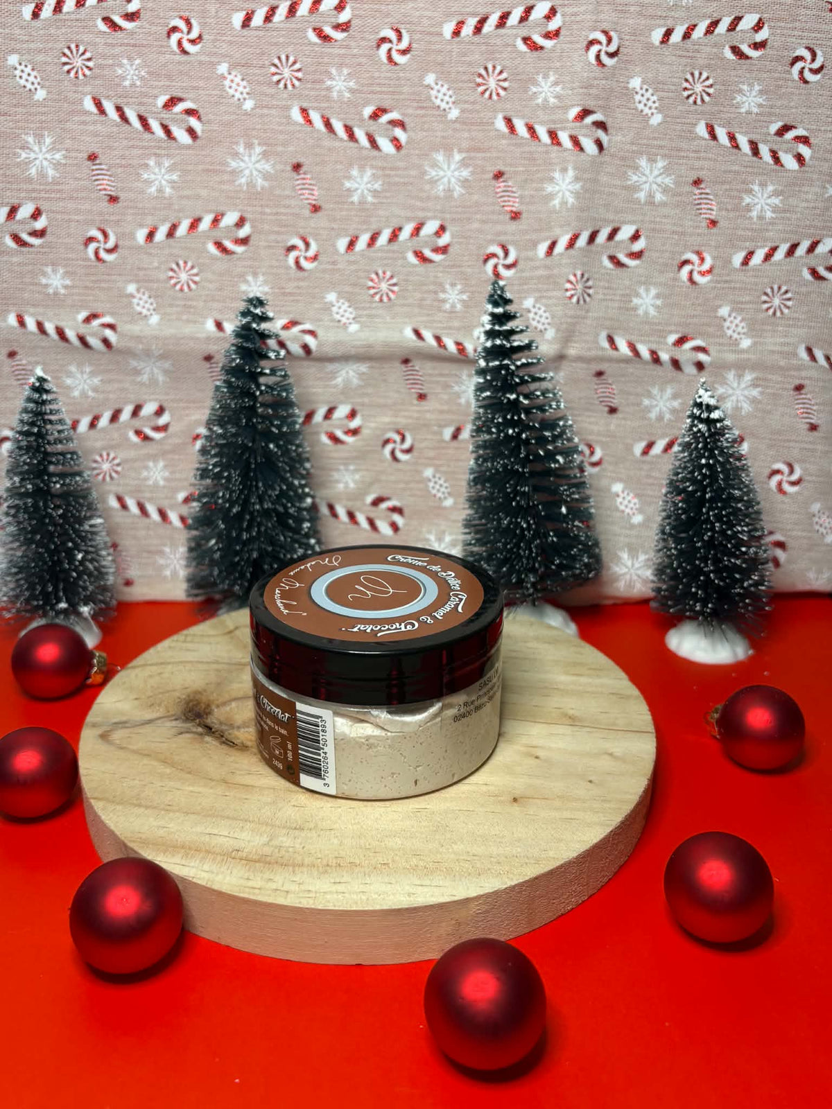 Crème de douche caramel chocolat